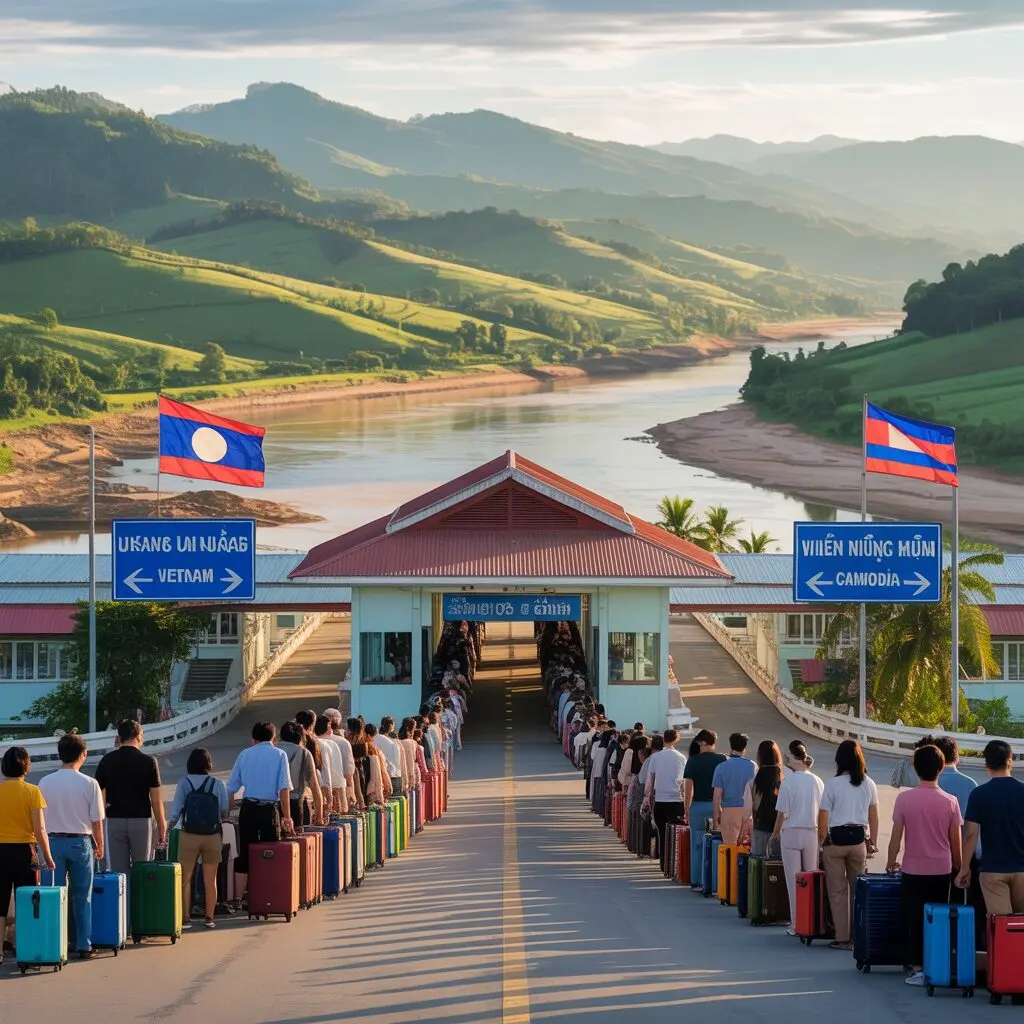 Laos Grenzübergänge 2026: Einreise aus Thailand, Vietnam & Kambodscha